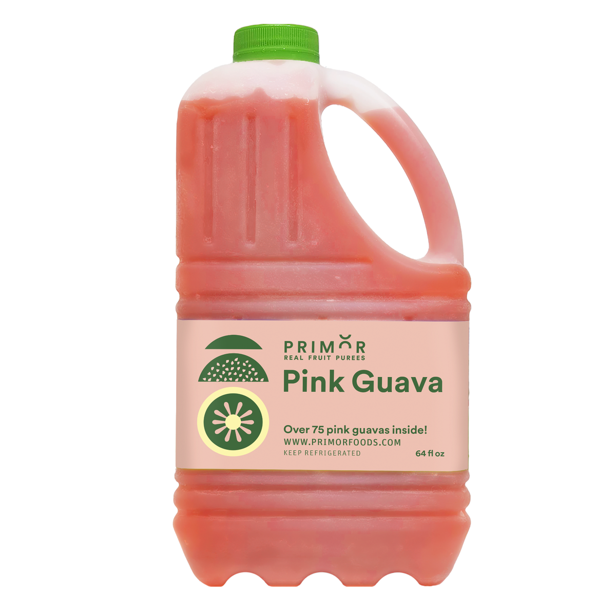 Pink Guava Purée | Primor Foods – Real Tropical Fruit 64 oz – Primor ...